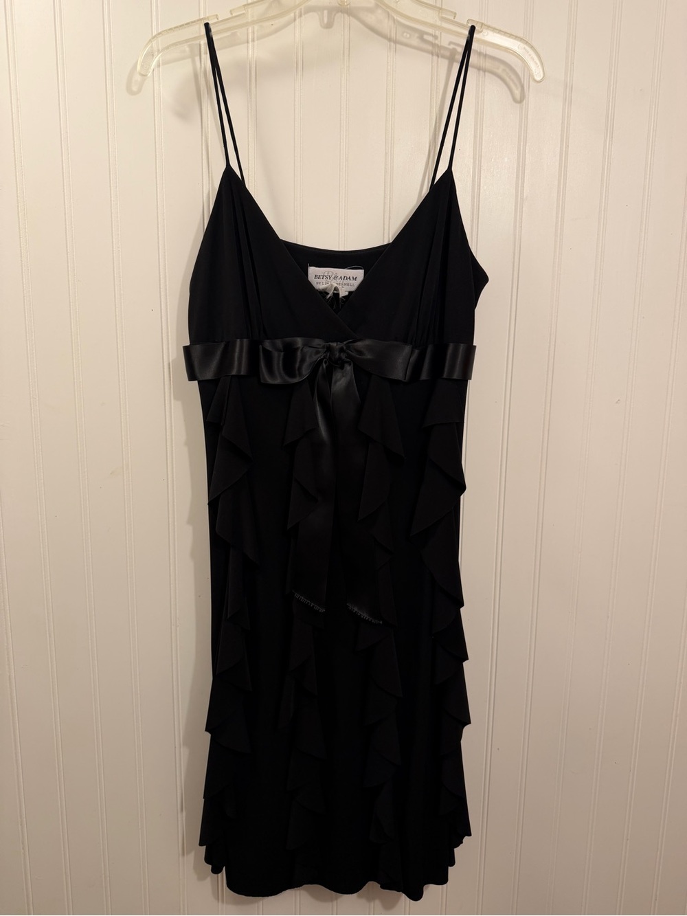 vintage black formal dress
